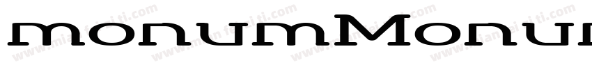monumMonument Extend字体转换